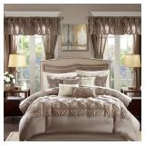 APPEARS NEW - Mushroom Joella Piece Room in a Bag (King) 24pc