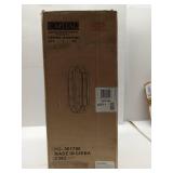 FACTORY SEALED - Capital Lighting 934511BK Monroe Antiqued Glass Outdoor Wall Sconce, 1-Light 60 Watt, 20 H x 8" W, Black