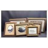 Very Cool! Old Black and White Slice of Life Photographs Professionally Framed