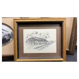 Very Cool! Old Black and White Slice of Life Photographs Professionally Framed