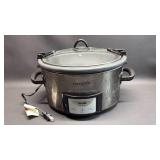 Ugly But Functional! Crock Pot with Clip Down Lid, Very Handy