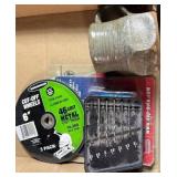 Tool Set - Grinding Wheels, Spring Expander, Drill Bits With a Really Cool BOLD SHAPED COFFEE MUG