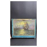 Vintage TUCO Religious Picture Puzzle Set - Maritime and Biblical Scenes