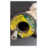 Sizable Heap Shop Towels and Pistol Grip Drum Auger