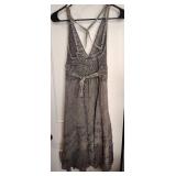 BOHEMIAN Dark Grey DRESS SIZE L/XL