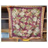 VALENTINO Silk Scarf: FALL FLORAL DESIGN