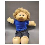 VINTAGE CABBAGE PATCH KID BOY WITH BLONDE HAIR BLUE EYES