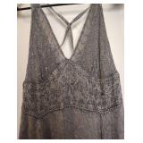 BOHEMIAN Dark Grey DRESS SIZE L/XL
