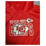 OFFICIAL NFL MERCHANDISE FOR KIDS, KANSAS CITY CHIEFS HOODY SIZE 4T
