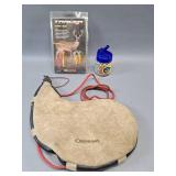 Vintage Bota Suede Leather Water Canteen, Wineskin, Made In Spain, X-Nocks, Large BBs