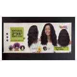 Janet Collection Natural 20" Deep Part Human Hair and (2) Runway Spring Twist 8" Braids