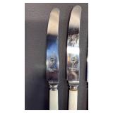 (5) Sheffield Stainless Table Knives