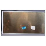 Dukes of Hazzard Scrapbook and Aluminum Corvette Sign ( 16 by 8 inches)