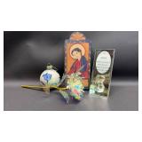 Religious Icon with Decorations