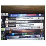 ENTERTAINMENT DISCS , INCLUDING MOVIES AND PLAYSTATION 1 2 AND 4 GAMES