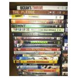 ENTERTAINMENT DISCS , INCLUDING MOVIES AND PLAYSTATION 1 2 AND 4 GAMES