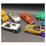 Die-Cast Cars Collection - 10 Piece Set including Hot Wheels and Matchbox