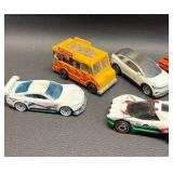 Die-Cast Cars Collection - 10 Piece Set including Hot Wheels and Matchbox