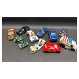 Die-Cast Cars Collection - 10 Piece Set including Hot Wheels and Matchbox