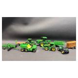John Deere Farm Equipment Die-Cast and Plastic Toy Collection