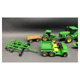 John Deere Farm Equipment Die-Cast and Plastic Toy Collection