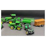 John Deere Farm Equipment Die-Cast and Plastic Toy Collection