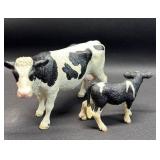 Schleich Holstein Dairy Cow Figurine 2015 with Calf
