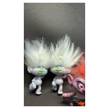 Assortment of Troll Toys