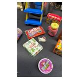 Miniature Kitchen Play with Dolls and Food Accessories