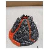 DINOBROS Volcano Toy for Kids 3-5, Mist-spouting Volcano Model with Dinosaur Sounds, Simulated Volcano Gifts for Boys and Girls (Only Volcano)