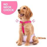 Pet Soft Dog Suspenders 2 Pieces Female Dog Diaper Suspenders for Dogs Diaper Keeper Suspender for Dogs Skirt, Doggy Dress (Black & Pink, S/M)