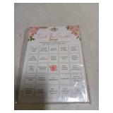 Bridal Shower Bingo Games, Blush Pink Floral Wedding Party Games, Find The Guest Bingo - Bachelorette Party Games, Engagement Party Game Ideas, Tea Party Decor Supplies Favors, (25 Cards) -01