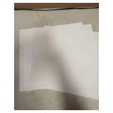 Sosation 6 Pcs Square Plastic Flat Blank Plate Wall Hole Cover Ceiling Cover Plate with 48 Pcs Double Faced Adhesive Tape for Ceilings or Wall(12 Inch)