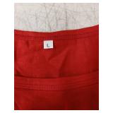 Patriotic American Flag Star Tank Top Size L