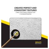 ToolPro 8-Inch Horse Hair Stipple Brush Professional Texture Brush for Drywall and Ceiling Finishing