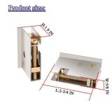 XTPTFABS,0C5Y00P0 Sliding Patio Door Rollers Compatible with P-Ella Sliding Patio Door 1-1/2 Steel Ball Wheel Bearing 2 Set of Rollers-Adjustable Roller Height