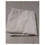 DriftAway Linen Textured Curtain Valances for Windows Light Filtering 3 Inch Rod Pocket Farmhouse Country Rustic Kitchen Valances for Bedroom Living Room Bathroom 14 inch Length Ivory White