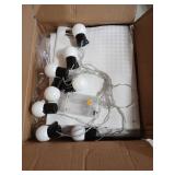 Mixifox 3FT Marquee Letters A, Large Light Up Letters 3 Feet Tall with Lights, Big Baby Letter for Baby Shower, Wedding, Engagement, Graduation, Birthday Party Decorations, Pre-Cut Foam Board Kit