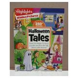 Halloween Tales: A Fill-in-the-Blank Halloween Kids Book with 48 Pages of Stickers, Stories and Hidden Pictures Puzzles for Silly Laughs
