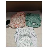 Pet Parents Washable Dog Diapers (3pack) + Extendrs of Durable Doggie Diapers, Premium Dog Diapers Female (Large, Daisy)