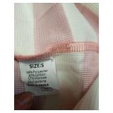 AlvaQ Striped Dresses for Women 2025 Summer Casual Loose Sleeveless Colorblock Short Mini Dress with Pocket Pink Small