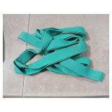 Trideer Stretching Strap Yoga Strap for Physical Therapy, 10 Loops Yoga Straps for Stretching, Non-Elastic Stretch Strap for Pilates, Exercise, Stretch Band for Women & Men (Light Green)