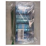 PIXGLITTER 4 Colors Fine Glitter Powder, Craft Glitter Powder Shake Jar for Resin Jewelry Art Crafts Making, Cosmetic Glitter for Nail Body Hair 1.5oz/Bottle (All Blue Set)