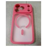 ESR for iPhone 17 Pro Case, Camera Control, Compatible with MagSafe, Shockproof Military-Grade Protection, Magnetic Phone Case for iPhone 17 Pro, Classic Hybrid Case, Frosted Pink