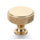 Amerdeco 10 Pack Gold Knurled Cabinet Knobs Kitchen Cabinet Handles for Drawer Dresser, Cupboard and Wardrobe ZH0036
