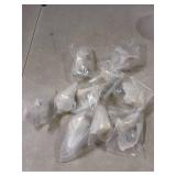 Amerdeco 10 Pack Gold Knurled Cabinet Knobs Kitchen Cabinet Handles for Drawer Dresser, Cupboard and Wardrobe ZH0036