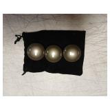 Jetec Magnetic Curtain Weights, Plastic Covered Heavy Duty No Sew Shower Curtain Magnets, Avoid Blowing Around, Work For Drapery, Tablecloth, Flag, Outdoor Liner(Gray,6 Sets)