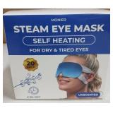 Monier Self-Heating Steam Eye Mask - 20 Pack Unscented