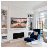 PERLESMITH Tilting TV Wall Mount Bracket Low Profile for Most 23-60 inch LED LCD OLED, Plasma Flat Screen TVs with VESA 400x400mm Weight up to 115lbs, Fits 16" Wood Stud