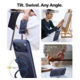 TORRAS Ostand Magnetic for iPhone 17 Pro Case, Fit for MagSafe, 3X Military Drop Protection, Camera Control, Slim Phone Case for iPhone 17 Pro with Kickstand, Translucent Matte Cover 6.3", Deep Blue